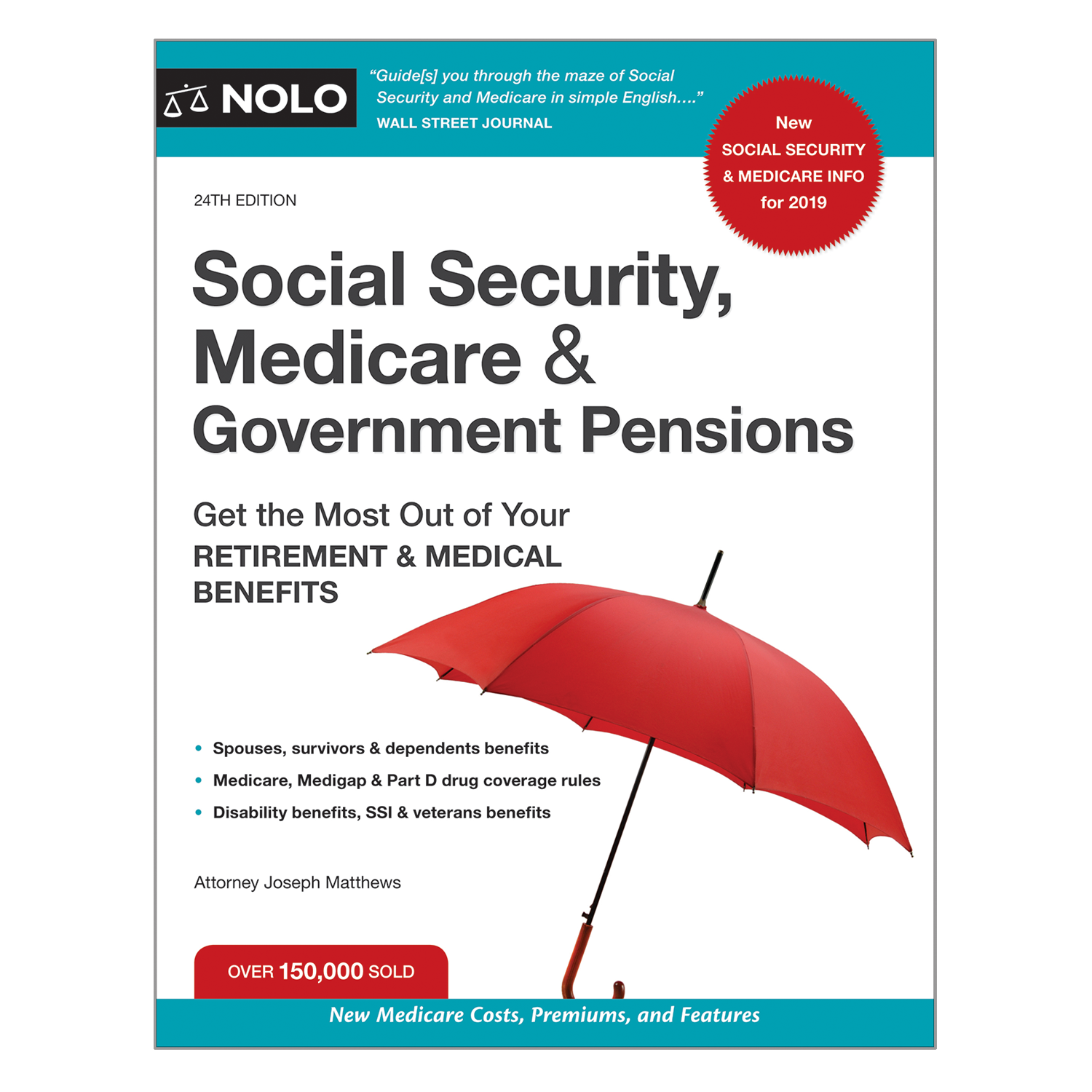 Social Security, Medicare & Government Pensions (24th Edition) - #4760 